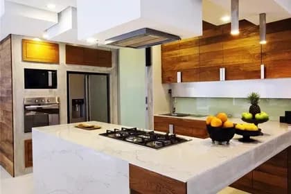 Calacatta White Quartz Countertop