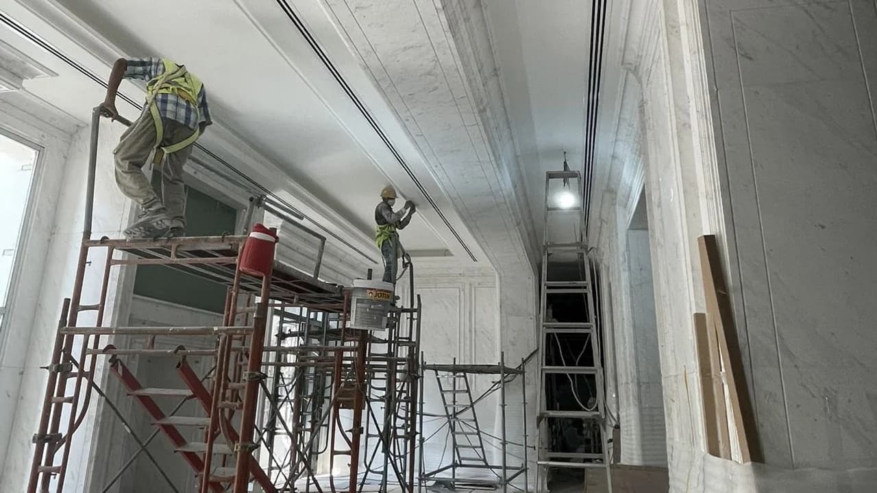 Construction Progress Photo - Phnom Penh Villa Project - Interior